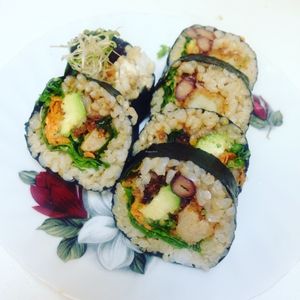 Sushi  at TerraZen Centre in Amsterdam