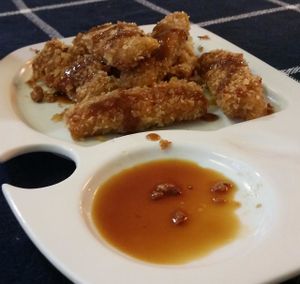 Amazing spring rolls! at TerraZen Centre in Amsterdam