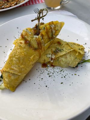 Crispy Roti Wrap at TerraZen Centre in Amsterdam