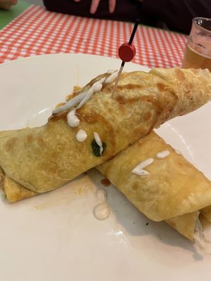 Caribbean wrap  at TerraZen Centre in Amsterdam