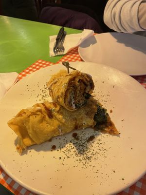 Roti wrap  at TerraZen Centre in Amsterdam