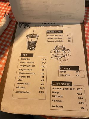 Menu 29/03/24 (3/3)  at TerraZen Centre in Amsterdam