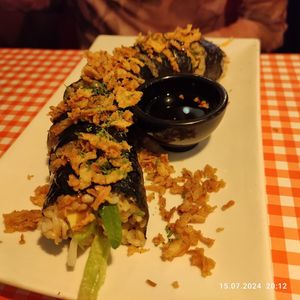 Sushi at TerraZen Centre in Amsterdam