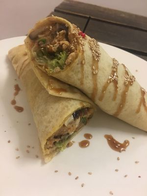 Roti Wrap  at TerraZen Centre in Amsterdam