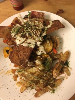 THEE burger best burger I’ve ever had  at TerraZen Centre in Amsterdam