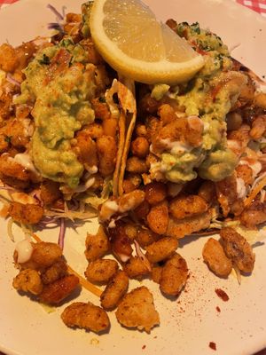 Two huge bean tacos! 🌮🌮😮  at TerraZen Centre in Amsterdam