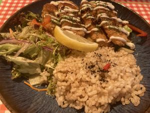 Tonkatsu bowl  at TerraZen Centre in Amsterdam