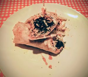 Vegan Roti Wrap at TerraZen Centre in Amsterdam