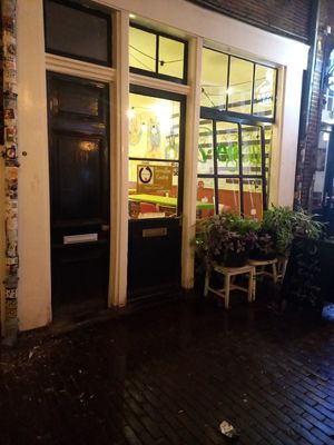 The front door of the store. at TerraZen Centre in Amsterdam