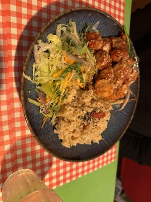 Spicy red bowl - sooooo good!!!  at TerraZen Centre in Amsterdam