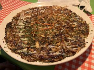 Okonomiyaki  at TerraZen Centre in Amsterdam