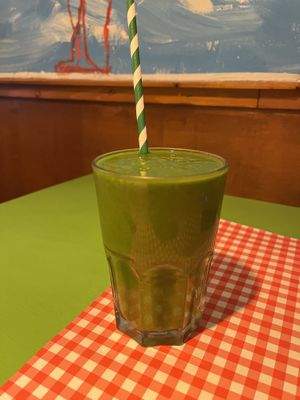 Green smoothie  at TerraZen Centre in Amsterdam
