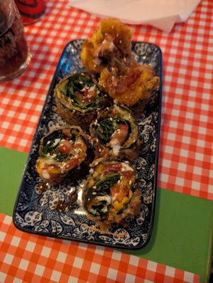 Cheese sticks at TerraZen Centre in Amsterdam