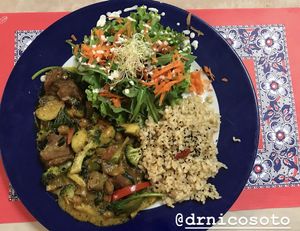 Jamaican Plate at TerraZen Centre in Amsterdam