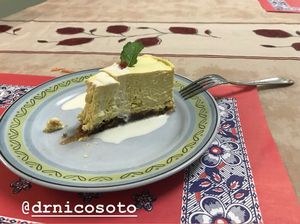 Cheesecake  at TerraZen Centre in Amsterdam