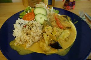 Dish at TerraZen Centre in Amsterdam