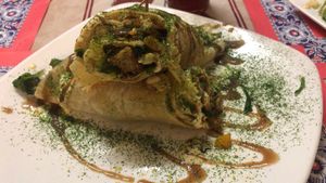 Vegan roti  at TerraZen Centre in Amsterdam