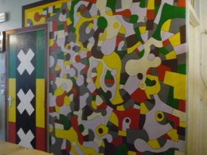 Interior at TerraZen Centre in Amsterdam