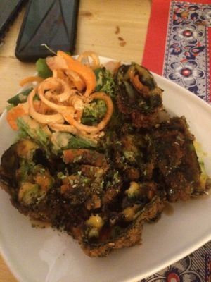 "Cheese" sticks at TerraZen Centre in Amsterdam