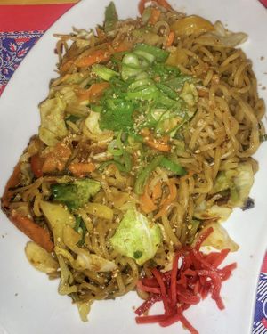 Yakisoba  at TerraZen Centre in Amsterdam