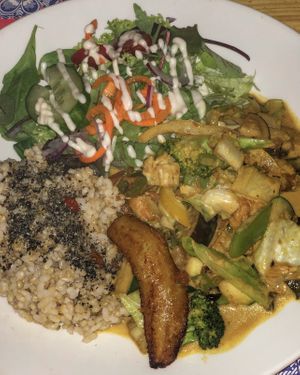 Jamaican Plate at TerraZen Centre in Amsterdam