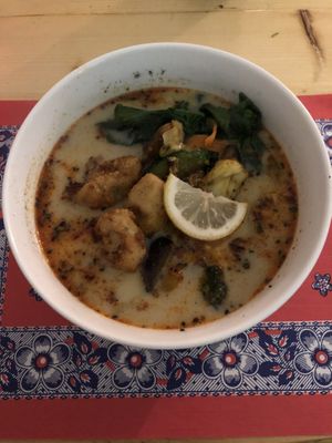 Ramen Noodle Soup at TerraZen Centre in Amsterdam