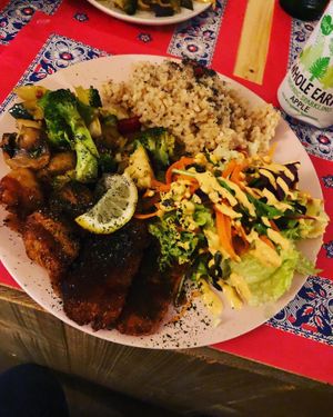 Lady plate  at TerraZen Centre in Amsterdam