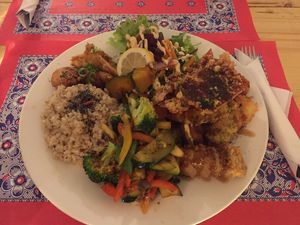 Vegan lust €21 at TerraZen Centre in Amsterdam