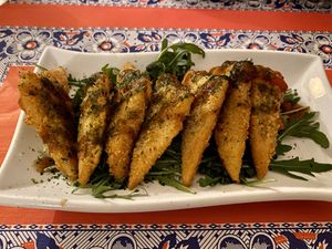 Very unique flavour and really tasty samosa  at TerraZen Centre in Amsterdam