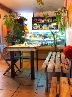 cool place like 'at home', with really good reggae music at TerraZen Centre in Amsterdam