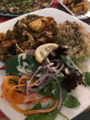 Jamaican Plate at TerraZen Centre in Amsterdam