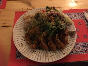 Gyoza  at TerraZen Centre in Amsterdam