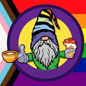 Cup & Crêpe Pride Month Logo  at Cup & Crêpe in Everett