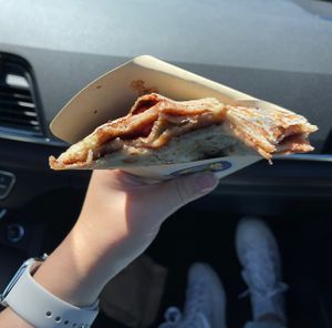 inside say no more crepe   at Cup & Crêpe in Everett