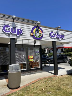 outside   at Cup & Crêpe in Everett