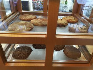 Vegan cookies at Cup & Crêpe in Everett