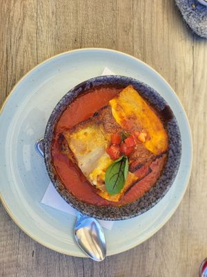 Lasagne at Herr Puck in Kellenhusen