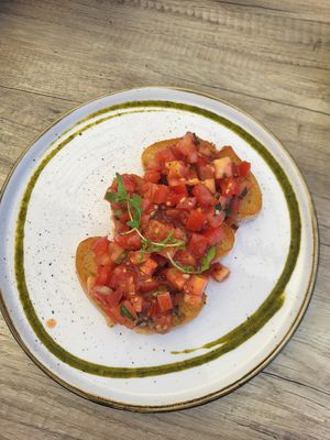 Bruschetta at Herr Puck in Kellenhusen