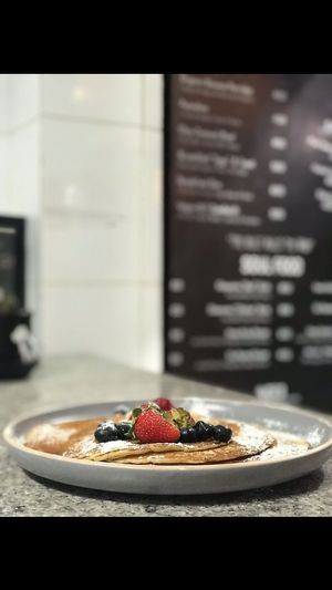 Vegan Pancakes at Ethos Conscious Food in Nairobi