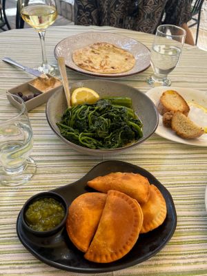   at Kriton Gefsis in Aegina in Aegina