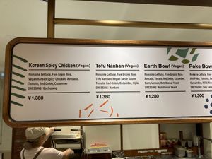 Menu at Chopped Salad Day Nagoya in Nagoya