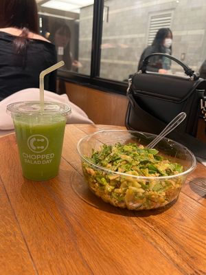 Loved this salad - top floor of the shopping centre  at Chopped Salad Day Nagoya in Nagoya