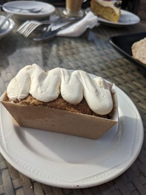 Carrot cake. at Tyninghame Smithy in Tyninghame