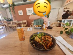 planted spicy curry! mouthwatering  at Papa Oro's in Brugg