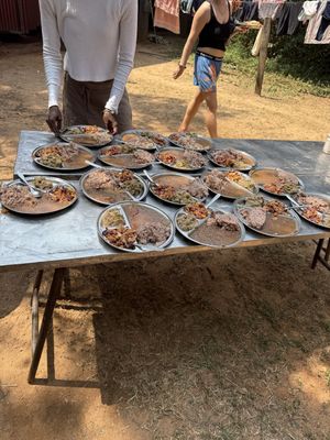   at Sadhana Forest Seva Kitchen in Auroville