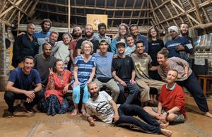 Sadhana Forest is very environmentally councious community providing deforestation in the area, "engineering compassion" through their vegan values. Great place to visit/volunteer! at Sadhana Forest Seva Kitchen in Auroville