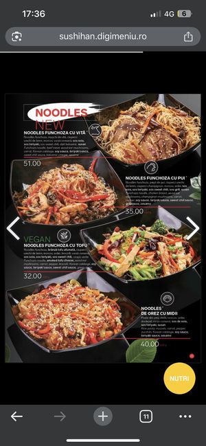   at Sushi Han in Brasov