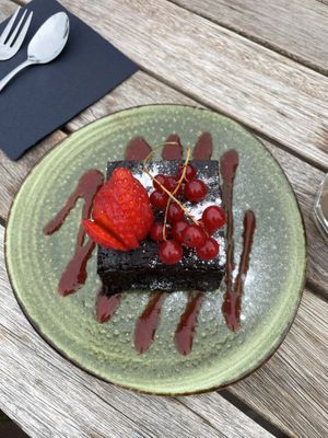 Vegan Brownie!   at Buurten in de Fabriek in Utrecht