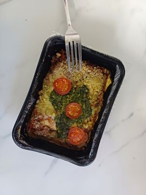 Lasanha at PLANTZ in Porto