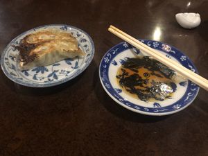 Gyoza  at Heianraku in Takayama